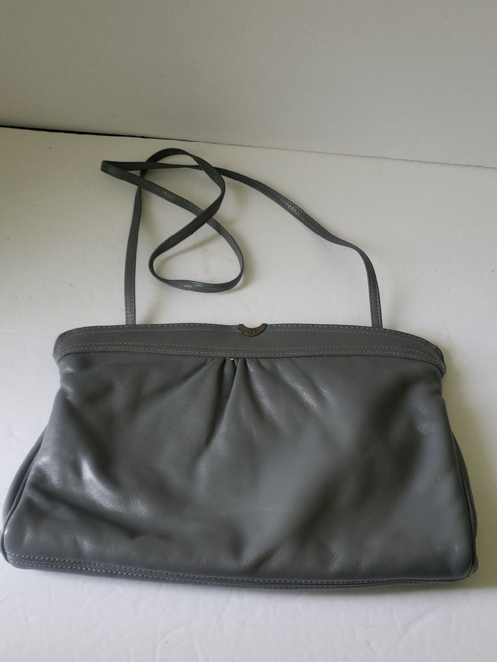 Etienne Aigner Vintage Blue Gray Purse